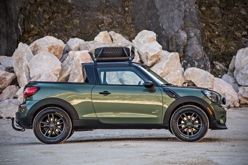 Illustration for article titled The Mini Paceman Adventure Is A One-Off Pickup Loaded With Awesomeness